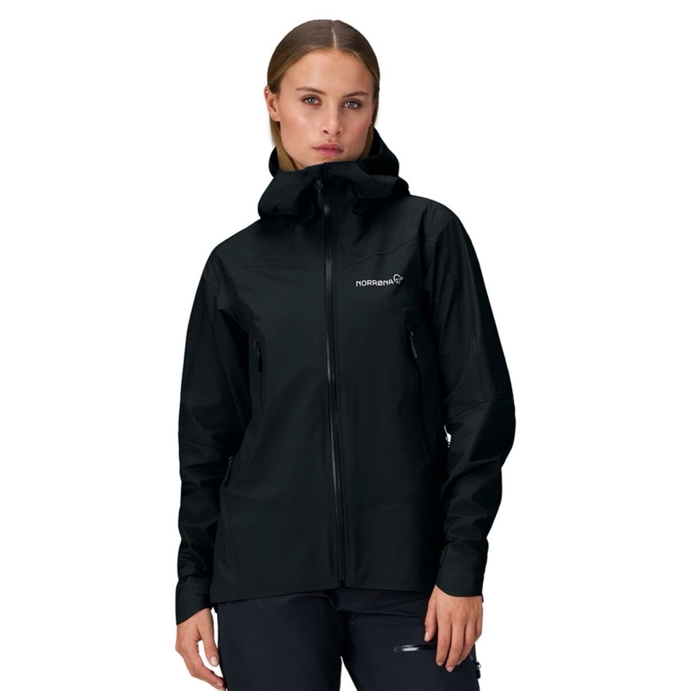 Norrøna Women's Black goretex  Jacket NWOT XS Caviar